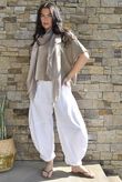 Paloma Classic Barrel Pant White